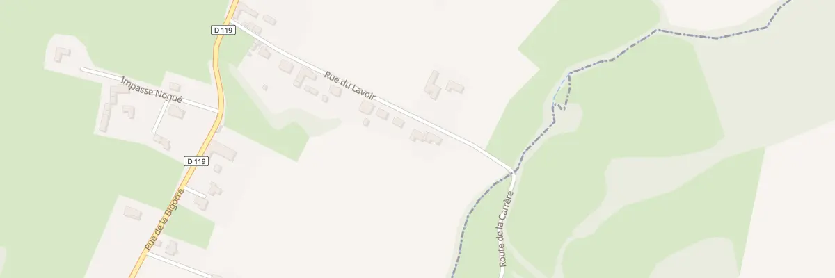 Plan du 18 Rue du Lavoir à Oléac-Debat