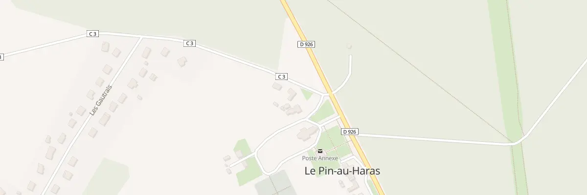 Plan du 10 Le Pin Fleury au Pin-au-Haras