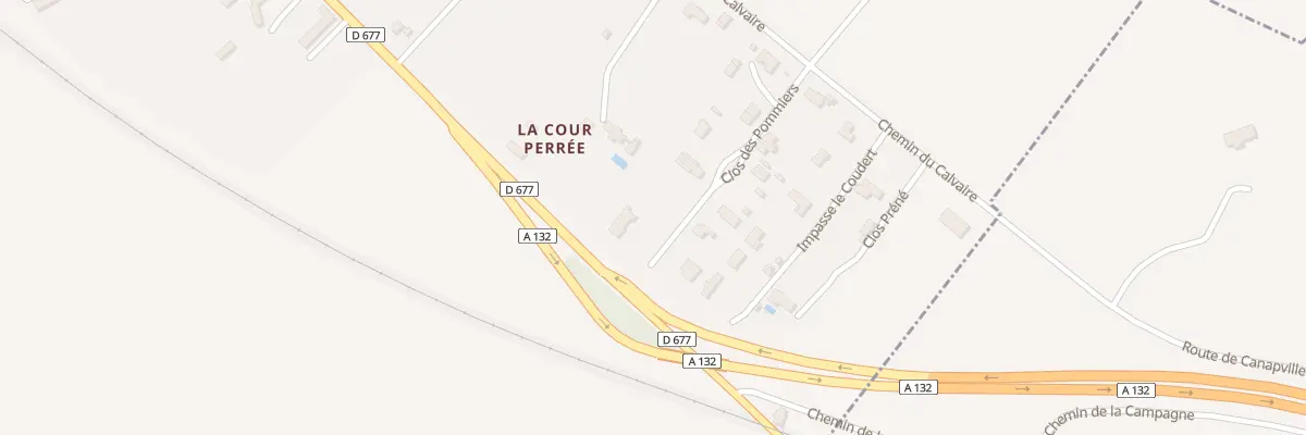Plan du 5059 Les Pommiers à Canapville