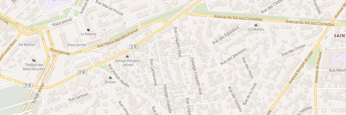 Plan du 37 Rue Coquelin Ainé au Havre