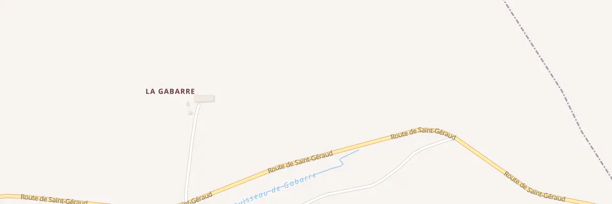 Plan du 58 La Gabarre à Saint-Vivien-de-Monségur