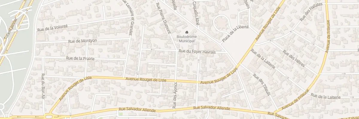 Plan du 4B Rue Pierre Dumont au Havre