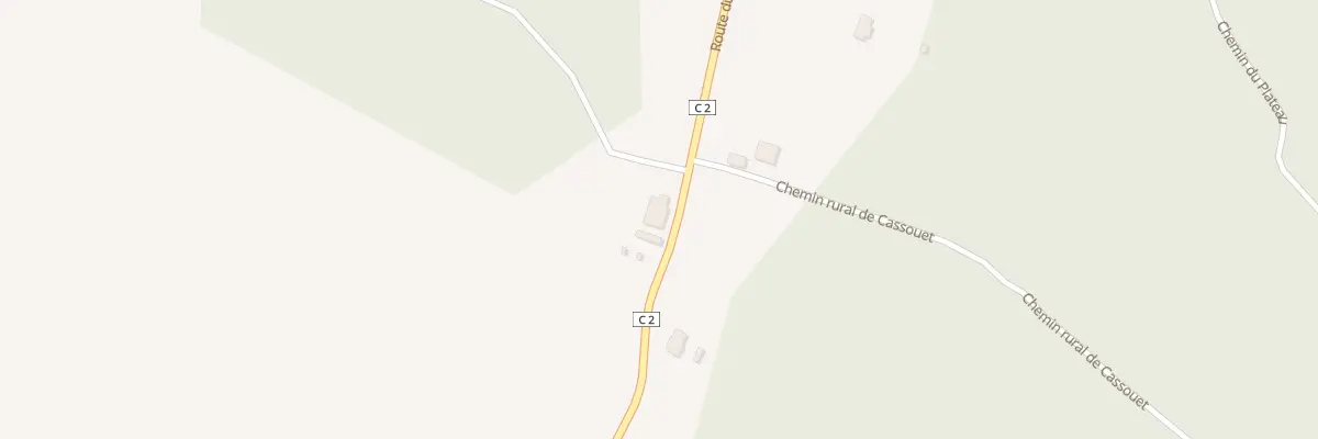Plan du 708 Rte du Grezet à Sainte-Marthe