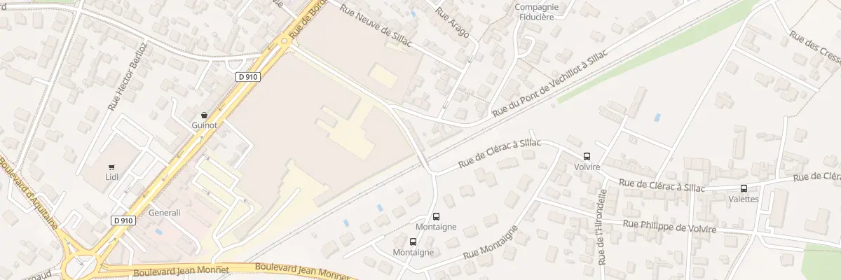 Plan du 360 Bd Marcellin Leroy à Angoulême