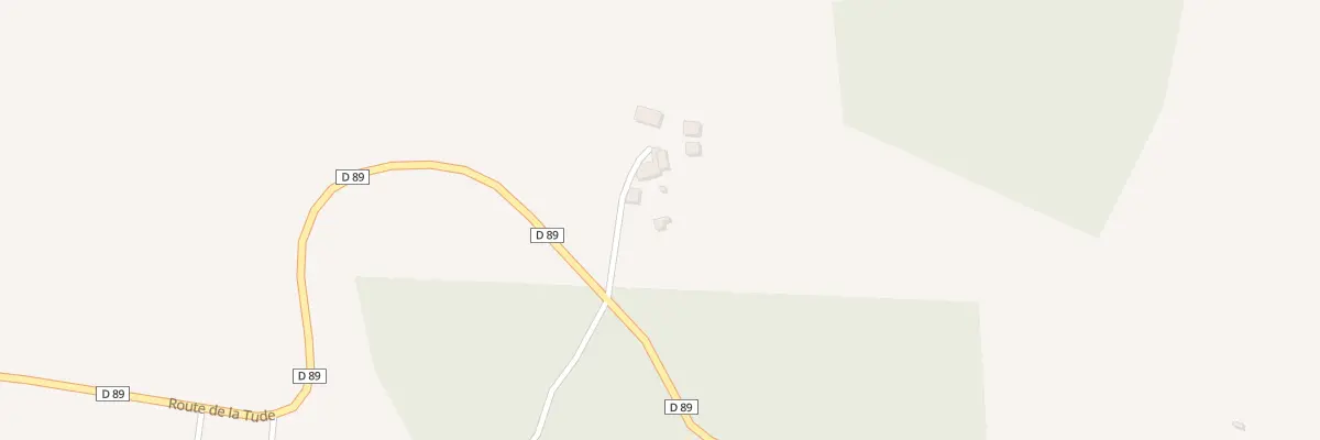 Plan du 5213 La Chataigniere à Bors (Canton de Tude-et-Lavalette)