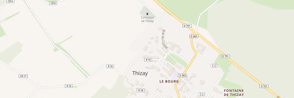 Plan du 6 Imp St Maurice à Thizay