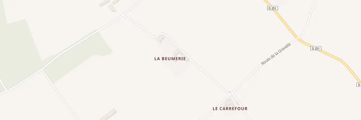 Plan du 161 Che de la Beumerie à Yvré-le-Pôlin