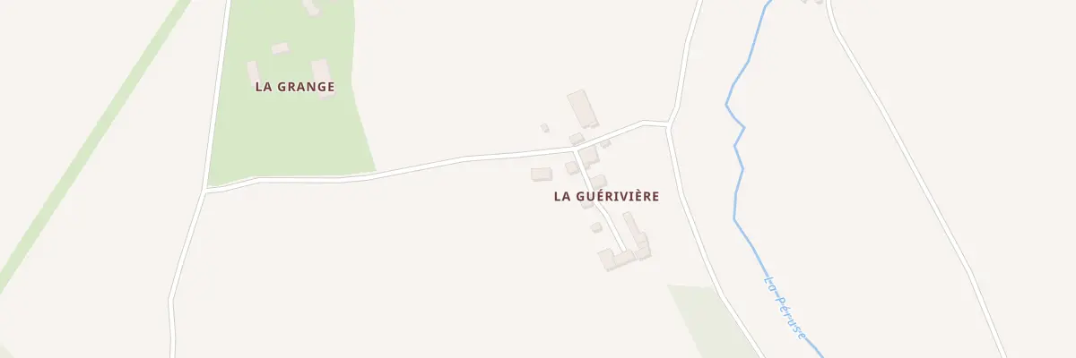 Plan du 5 La Gueriviere à Londigny