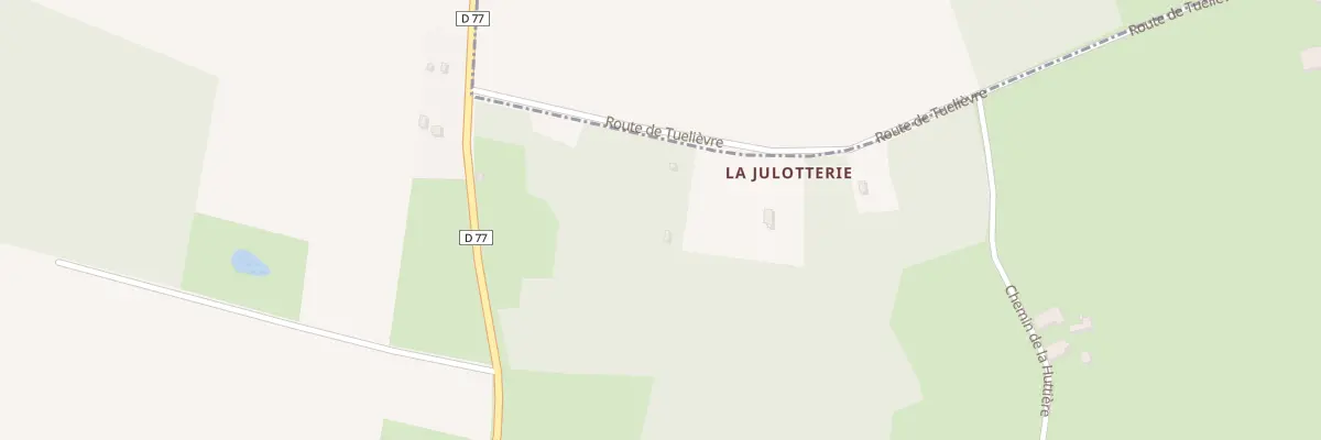 Plan du 144 Rte de Tuelievre à Mansigné
