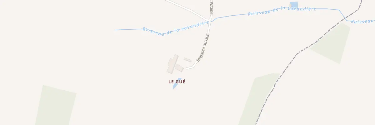 Plan du 120 Imp du Gué à Sées