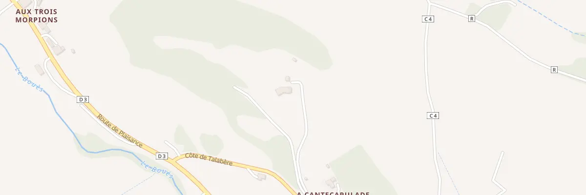 Plan du 5054 A Nadaou à Tourdun