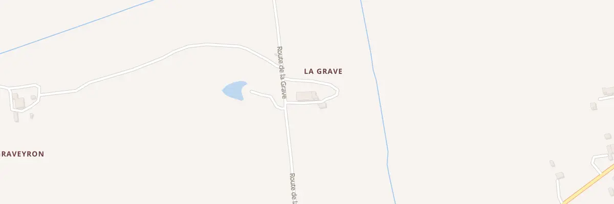 Plan du 54 La Grave à Eynesse