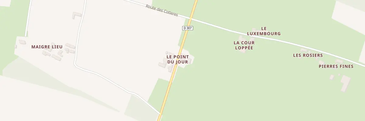 Plan du 5083 Le Point du Jour au Lude