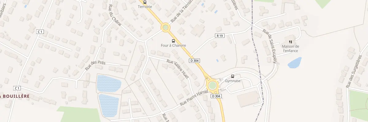 Plan du 10 Rue Valère Huet à La Milesse