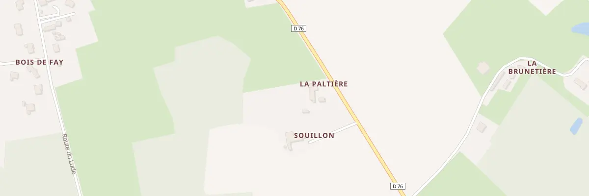 Plan du 706 Rte de Coulonge à Mansigné