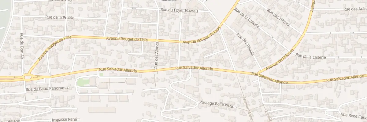 Plan du 63 Rue Salvador Allende au Havre