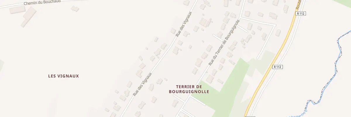Plan du 34 Rue des Vignaux à Balzac