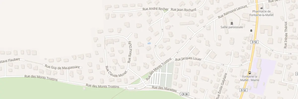 Plan du 5 Rue Jean Rochard à Fontaine-la-Mallet