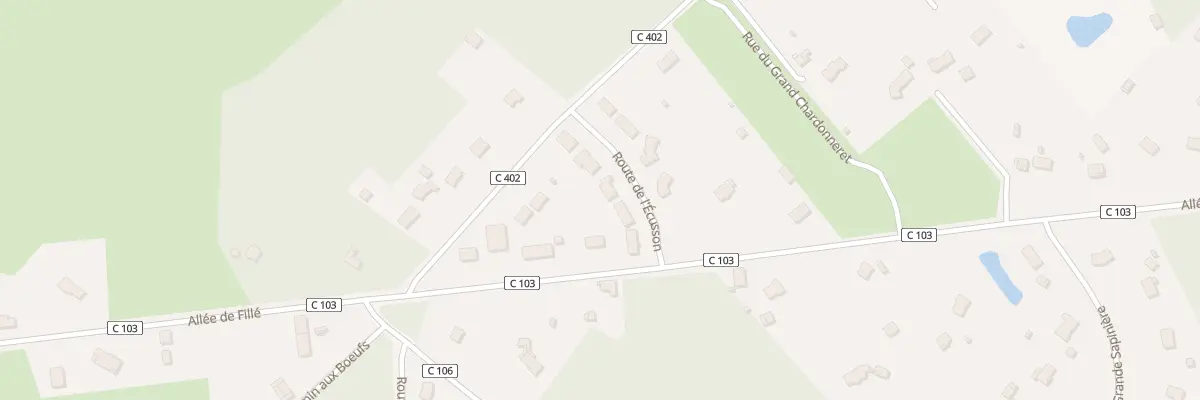 Plan du 3 Rte de L Ecusson à Guécélard