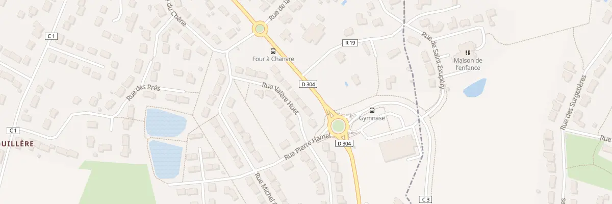 Plan du 6 Rue Valère Huet à La Milesse