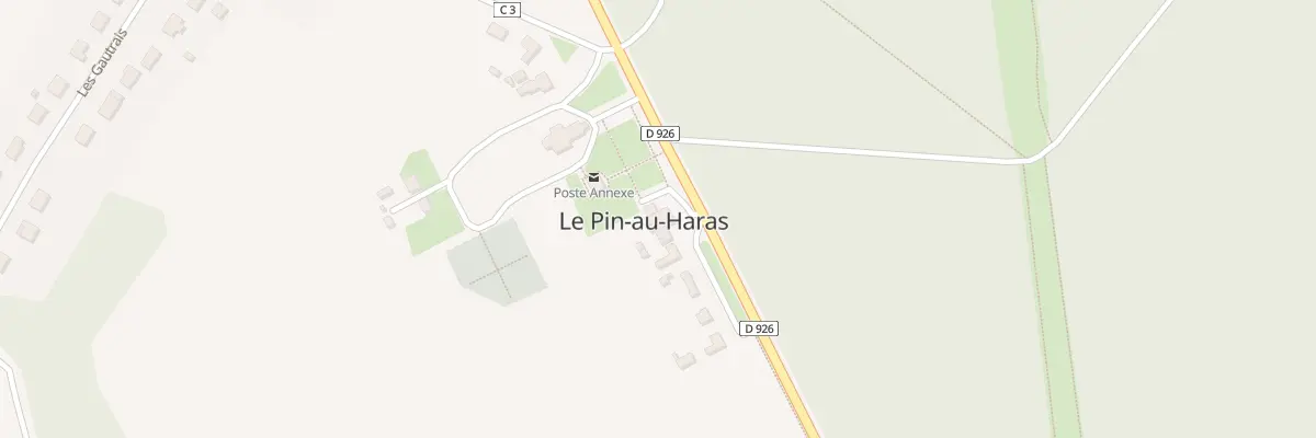 Plan du 85 Le Pin Fleury au Pin-au-Haras