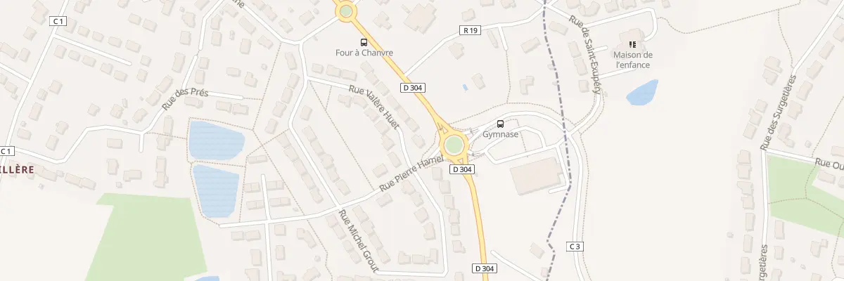Plan du 2 Rue Valère Huet à La Milesse