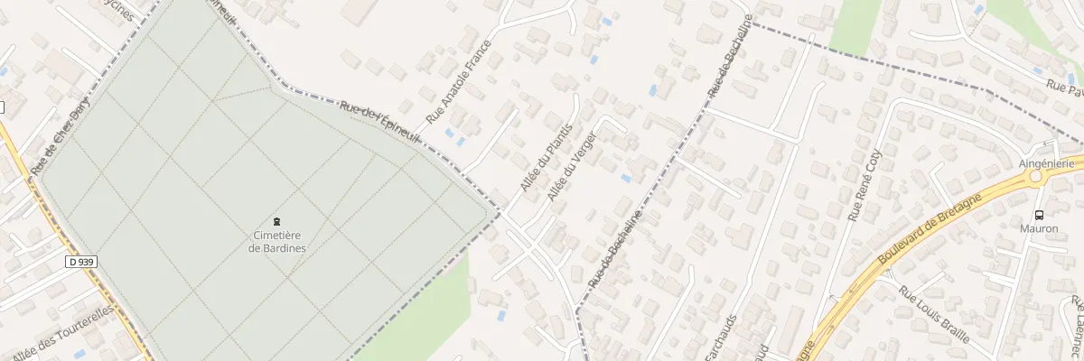 Plan du 3 All du Verger à Saint-Yrieix-sur-Charente