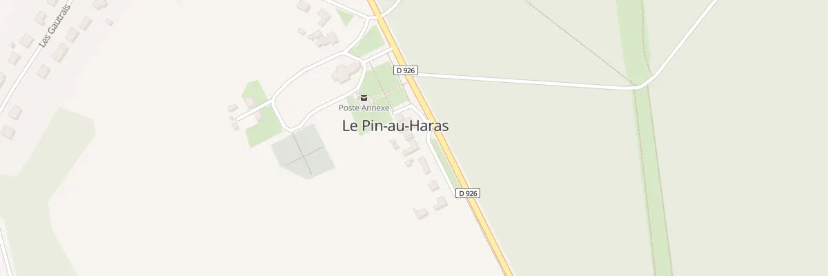 Plan du 84 Le Pin Fleury au Pin-au-Haras