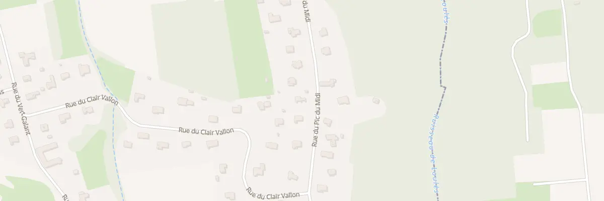 Plan du 34 Rue du Pic du Midi à Boulin