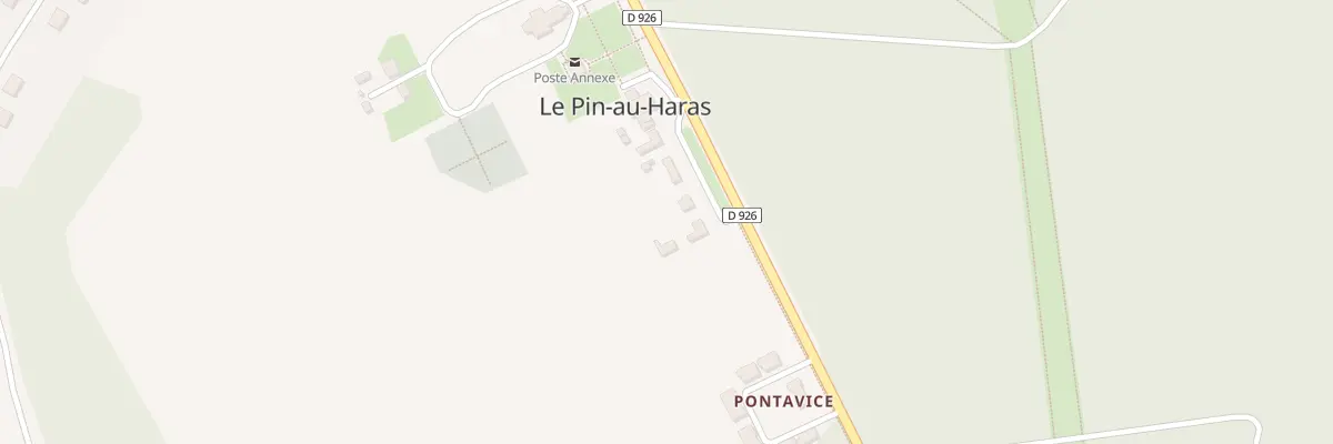 Plan du 2 Le Pin Fleury au Pin-au-Haras