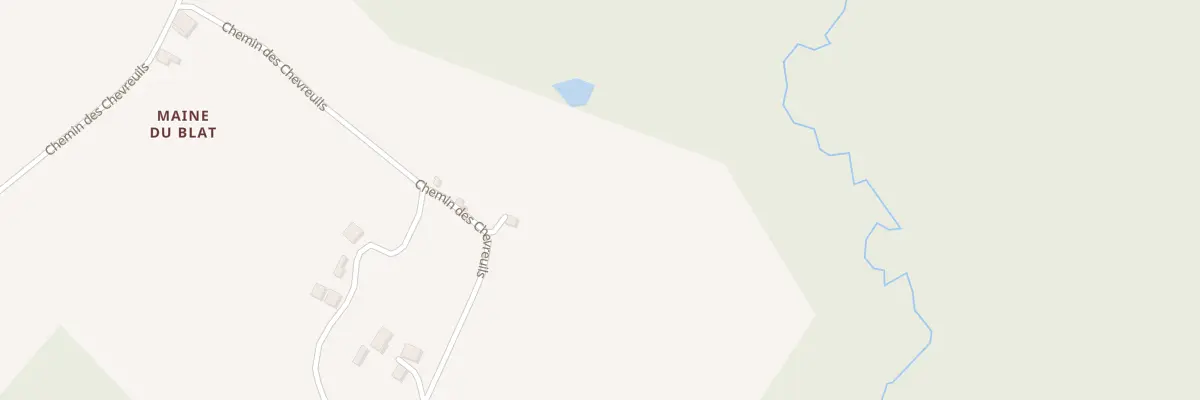 Plan du 400 Che des Chevreuils à Eygurande-et-Gardedeuil