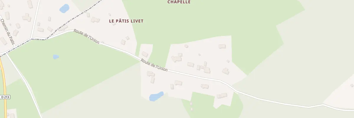 Plan du 17 Rte de L Union à Parigné-le-Pôlin