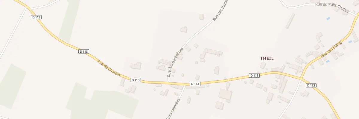 Plan du 4 Rue des Barbelines Theil à Limalonges