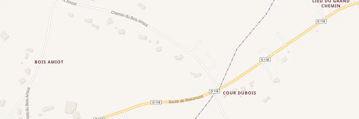 Plan du 5235 L’Herbage du Bois Amiot à Saint-Étienne-la-Thillaye