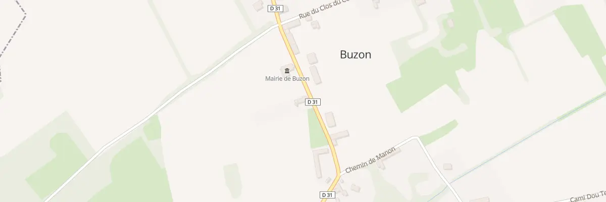 Plan du 349 Rue des Frères Nouilhan à Buzon