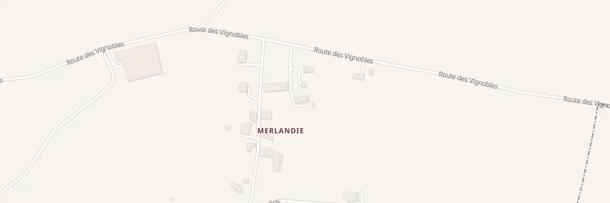 Plan du 77 Merlandie Sud à Montazeau