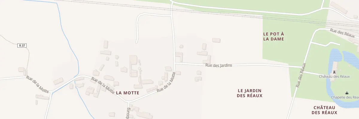 Plan du 43 Rue de la Motte à Chouzé-sur-Loire