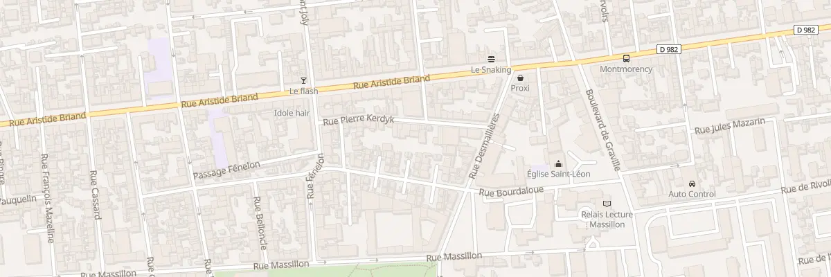 Plan du 18 Rue Pierre Kerdyk au Havre