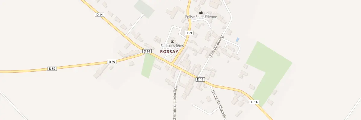 Plan du 1 Rue du Berrie de Rossay à Loudun