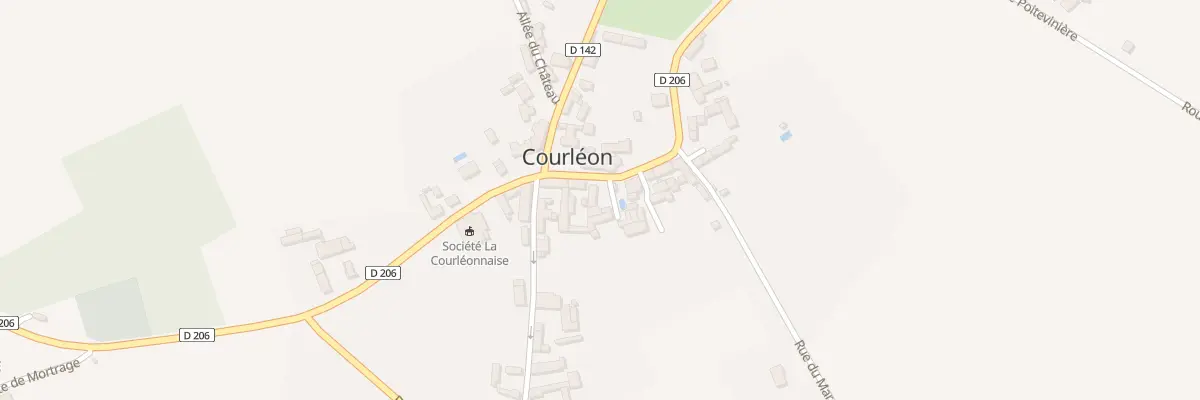 Plan du 34 Rue de Touraine à Courléon
