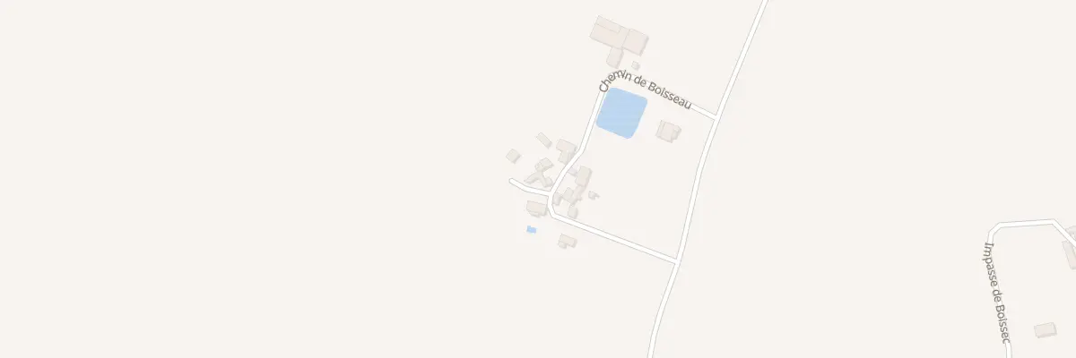 Plan du 8 Che de Boisseau à Saint-Romain