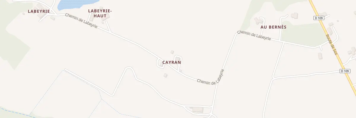 Plan du 5102 Cayran à Sainte-Maure-de-Peyriac