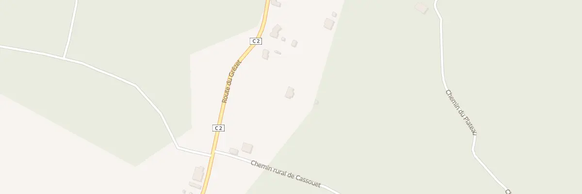 Plan du 531 Rte du Grezet à Sainte-Marthe