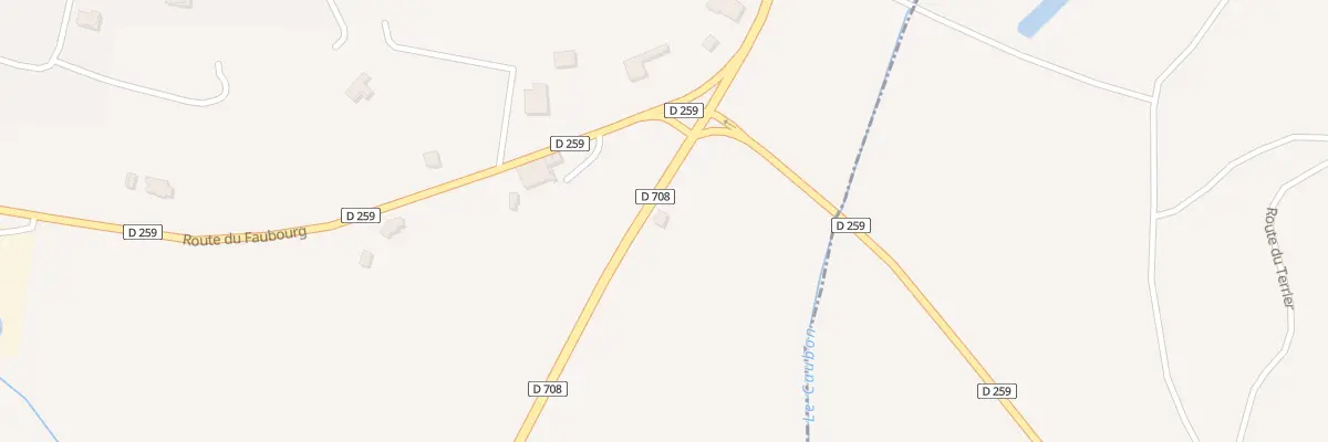 Plan du 2190 Rte de Duras à Castelnau-sur-Gupie