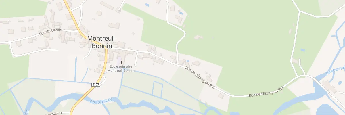 Plan du 7 Rue de l’Etang du Roi à Boivre-la-Vallée