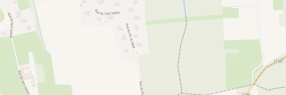 Plan du 49 Rue du Pic du Midi à Boulin
