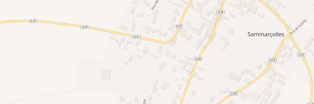 Plan du 21 Rue du Moulin Guillot à Sammarçolles