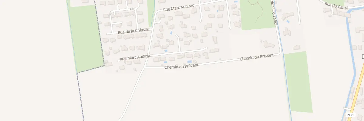 Plan du 37 Rue Marc Audirac à Rabastens-de-Bigorre