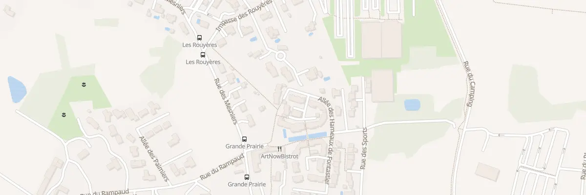 Plan du 9 All des Hameaux de Fontastier à Saint-Yrieix-sur-Charente
