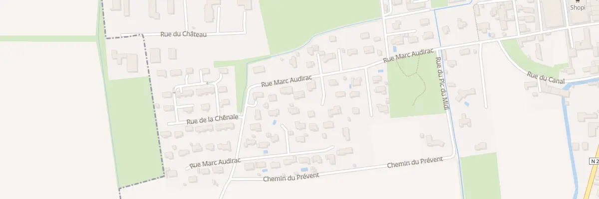 Plan du 17 Rue Marc Audirac à Rabastens-de-Bigorre